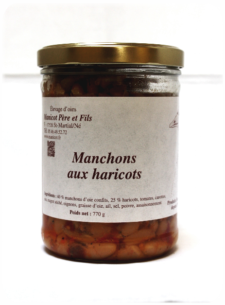 manchons-haricots-manicot Présentation manchons aux haricots